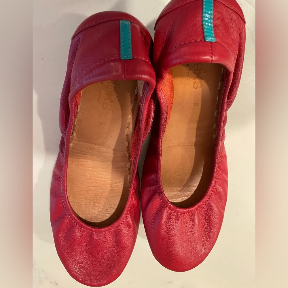 Tieks Cardinal Red Size 8